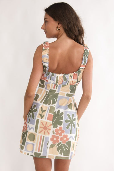 LANI BABYDOLL MINI DRESS