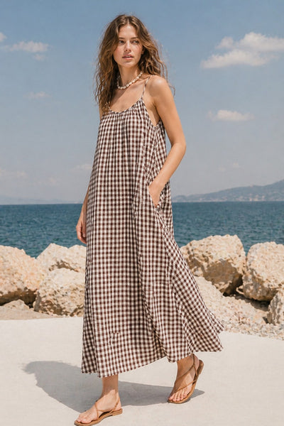 NOEL BACKLESS MAXI DRESS