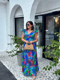 ZARIA MULTICOLOR MAXI DRESS