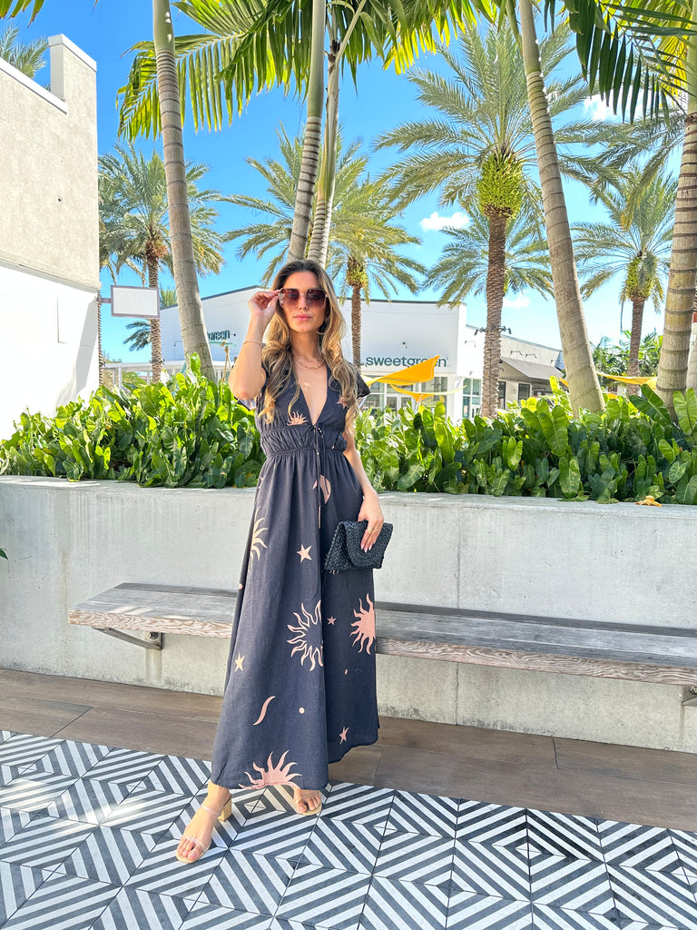 LUNA MIDI DRESS