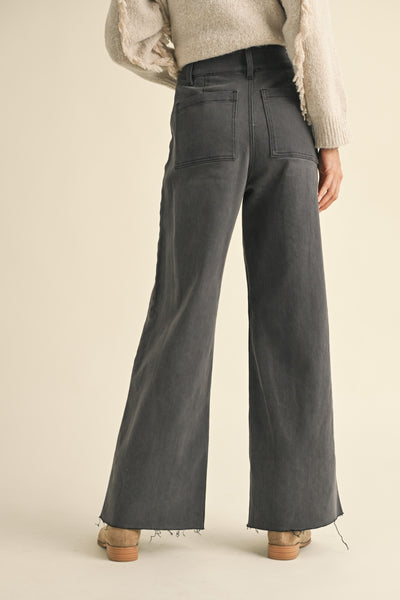 Phoebe Lace-Up Front Pants