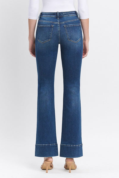 SKYLAR HIGH RISE BOOTCUT DENIM TROUSER