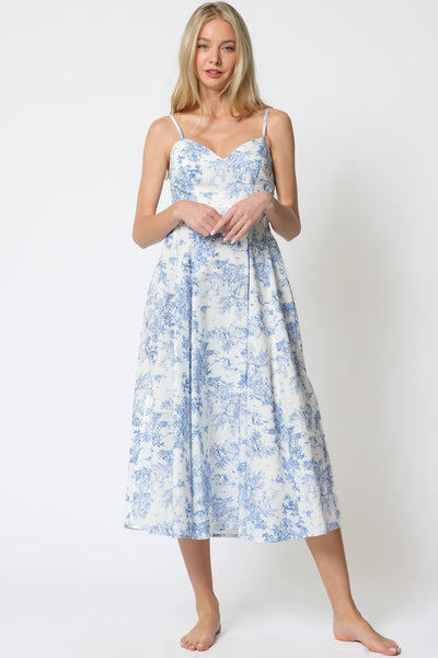 JULIANA GARDEN MIDi DRESS