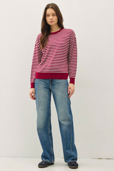 NOVA STRIPED SWEATER