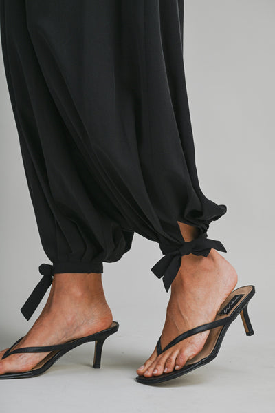 EMMA BALLOON PANT WITH ANKLE TIE
