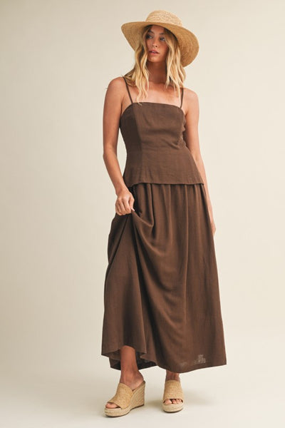 KAIA CAMI MAXI DRESS