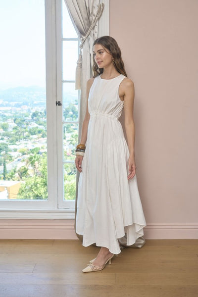 VALENTINA TIE BACK MIDI DRESS