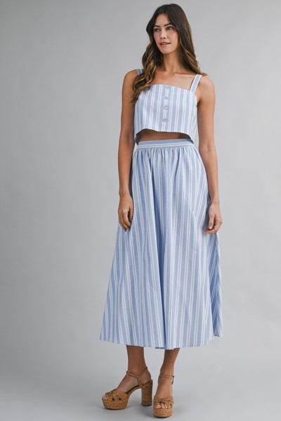 CORDELIA STRIPED TOP