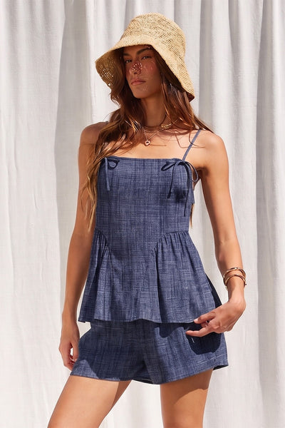 DEB SMOCKED TOP