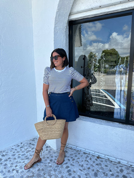 BRINNY PUFF SLEEVE  TSHIRT