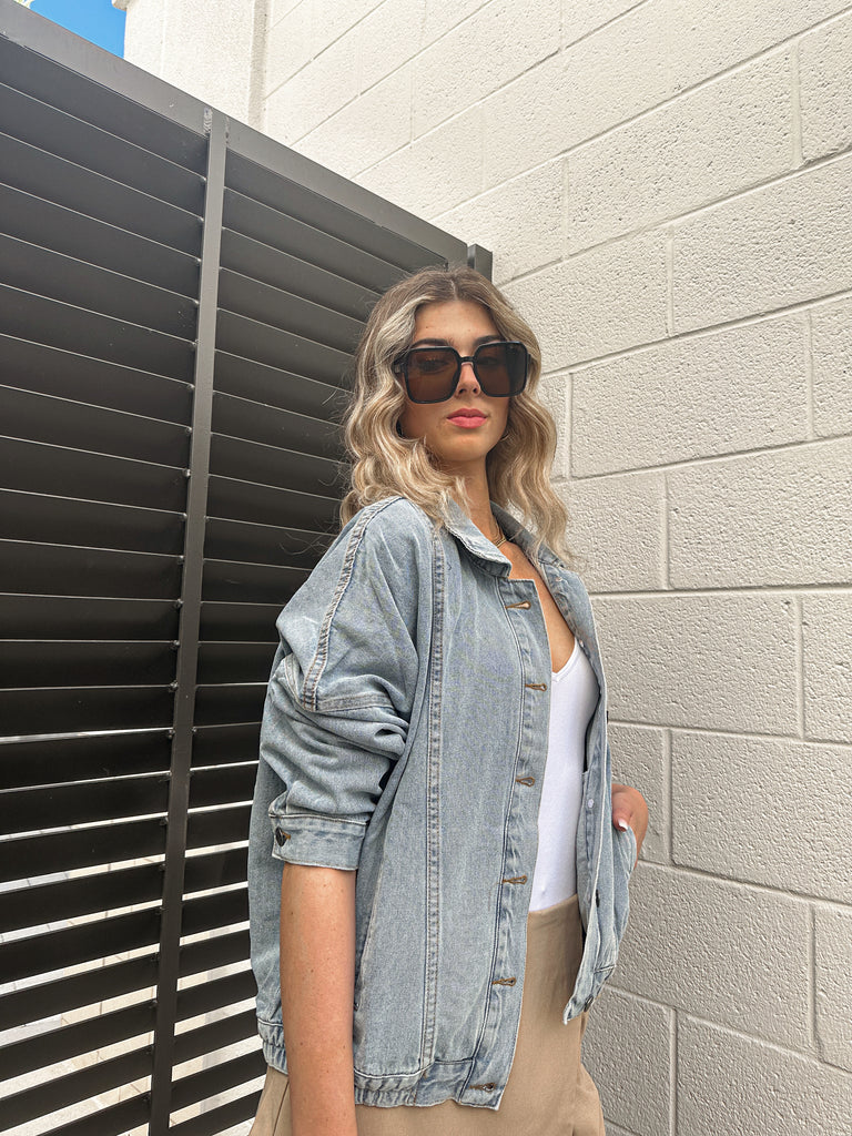 GERO WASHED DENIM JACKET
