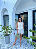 GLENDA LINEN PINTUCK SHORTS