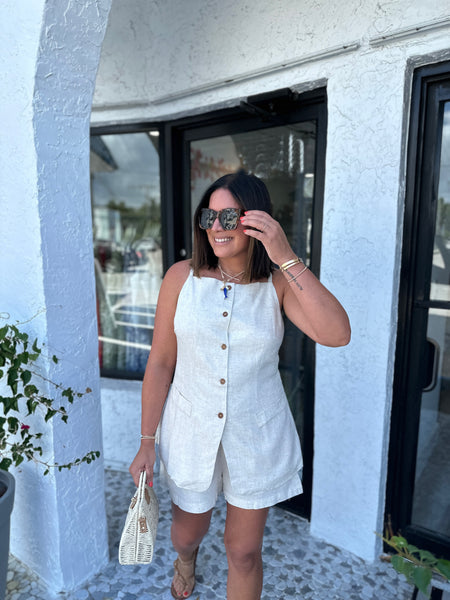 VICKY HIGH WAISTED VEGAN SUEDE MINI SKIRT