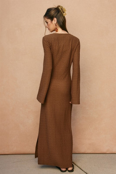 KAILANI BELL SLEEVE MAXI DRESS