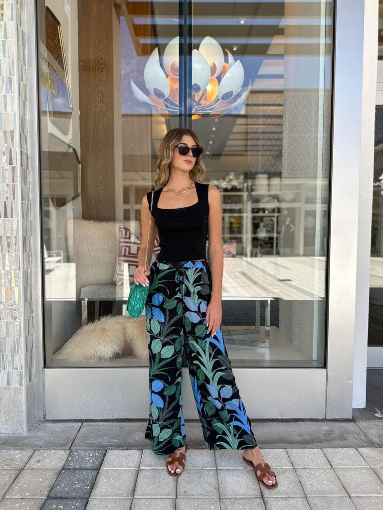 ACACIA FLORAL PANTS