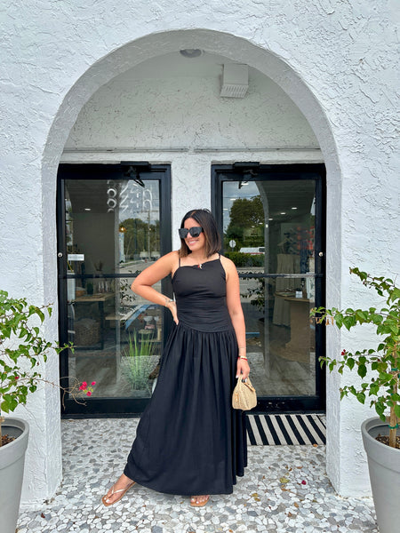 ADORE EMBOSSED OPEN BACK MAXI