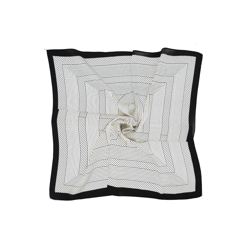 NOELL GEO PRINT SCARF