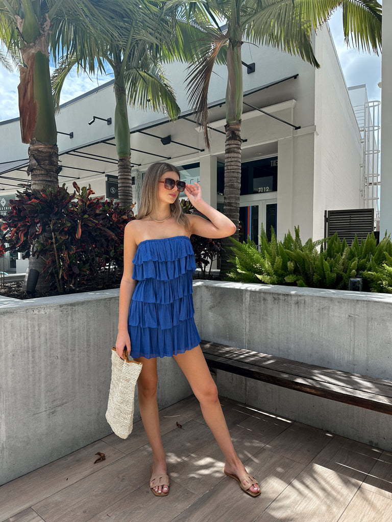 FINLEY RUFFLE ROMPER