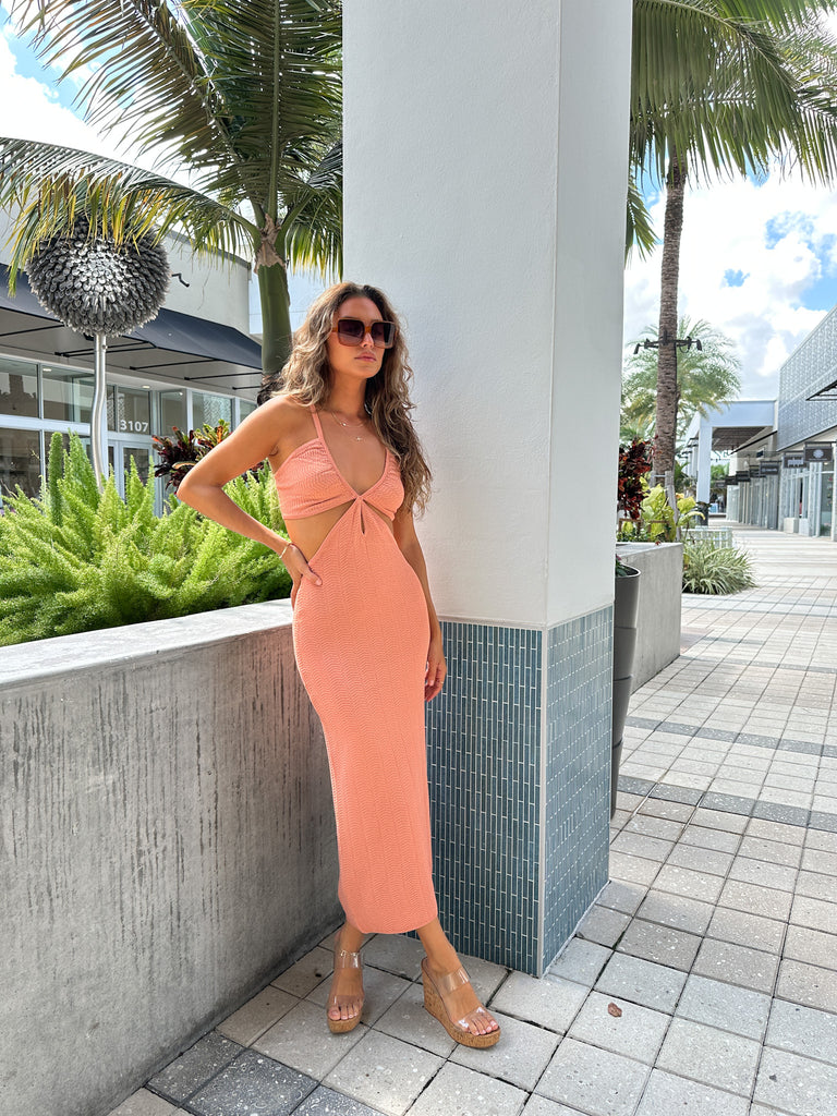 BRYANT CUT OUT MIDI DRESS