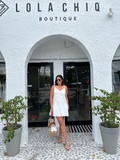 SAMARA FLORAL EYELET DRESS