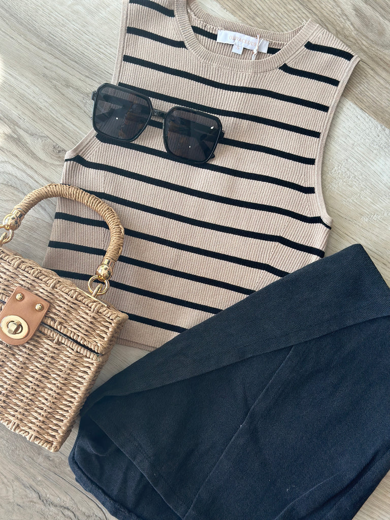 CASEY STRIPED TANK