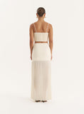 LUCIAN CREAM CAMI CROP TOP