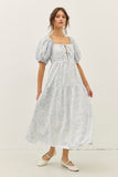 ELSA PRINT BABYDOLL DRESS
