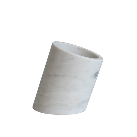 Marble Bowl with Metal Knife