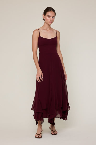 CARTER CHIFFON MAXI DRESS