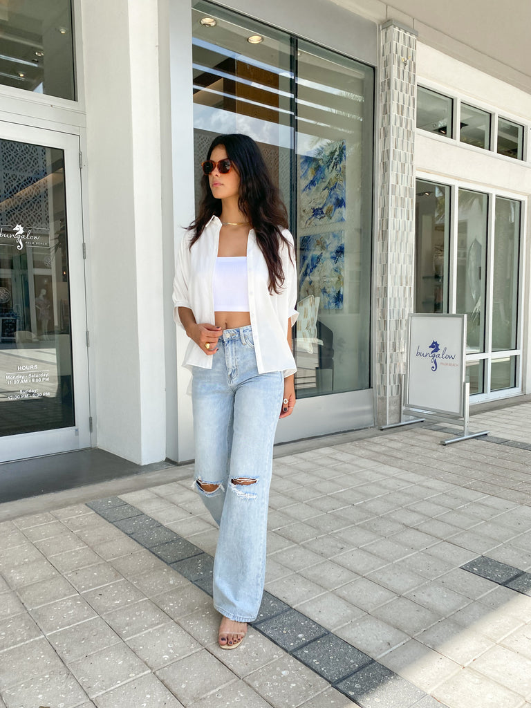 LEAH RELAXED DOLMAN SLEEVE SHIRT