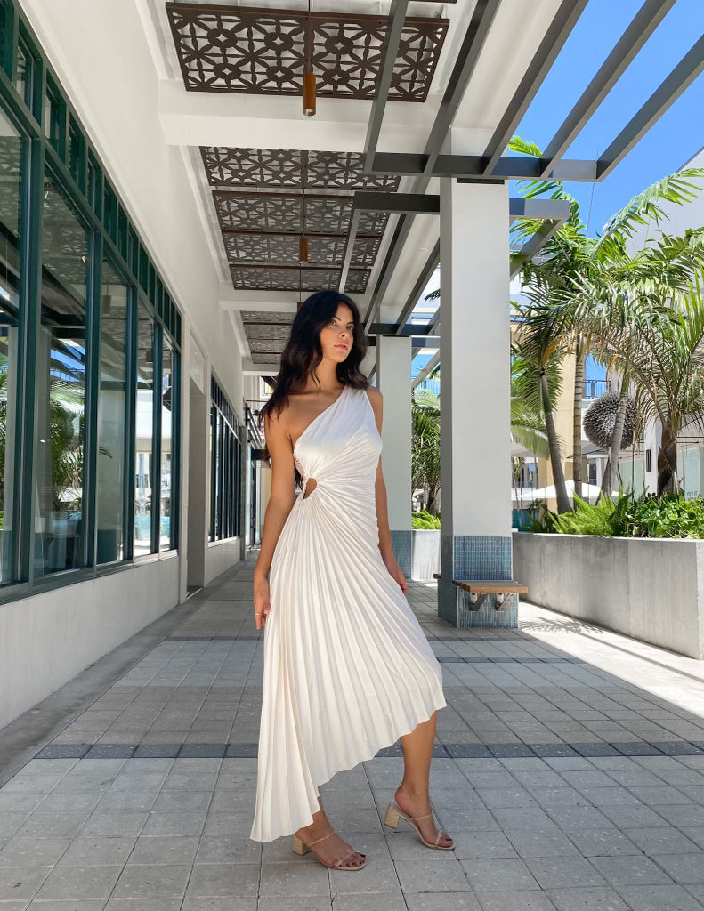 DIANA ONE SHOULDER DRESS