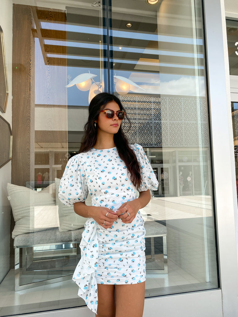 ELIANA FLORAL MINI DRES