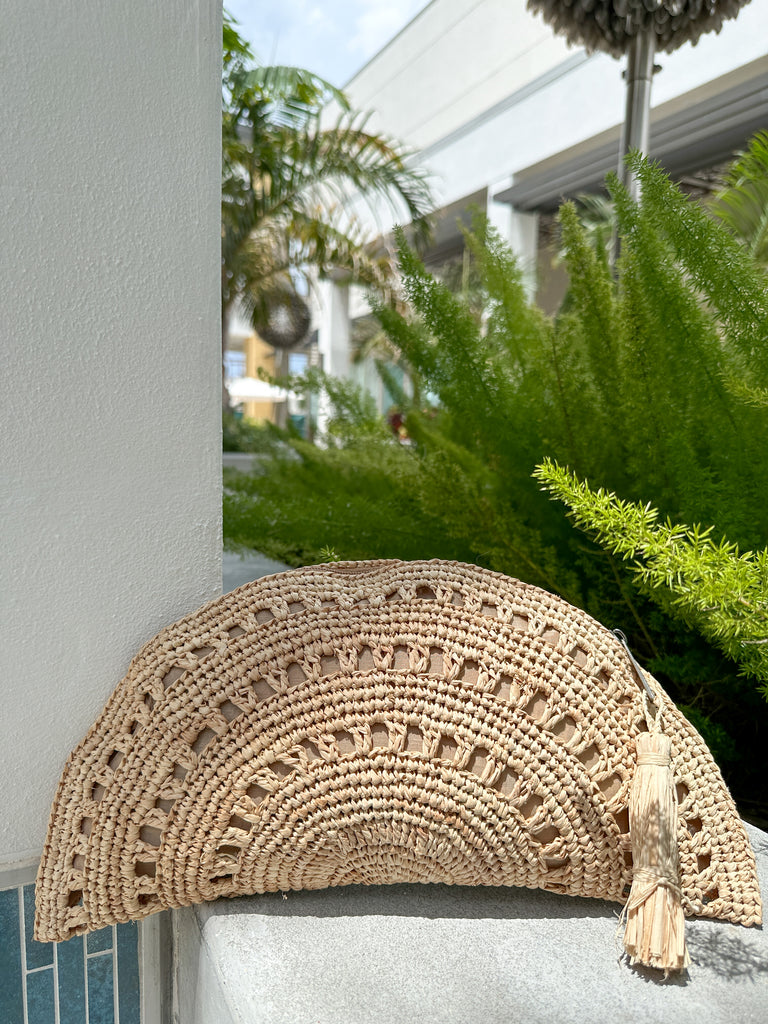 OAXACA HALF MOON CLUTCH