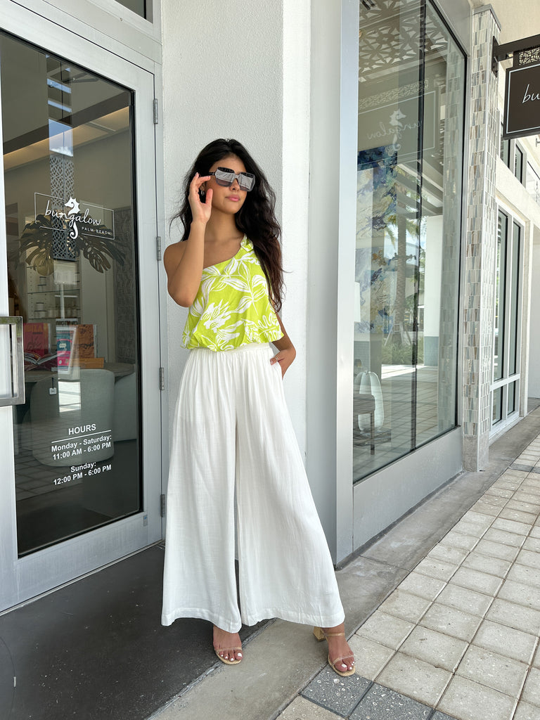 NADINE ONE SHOULDER TOP