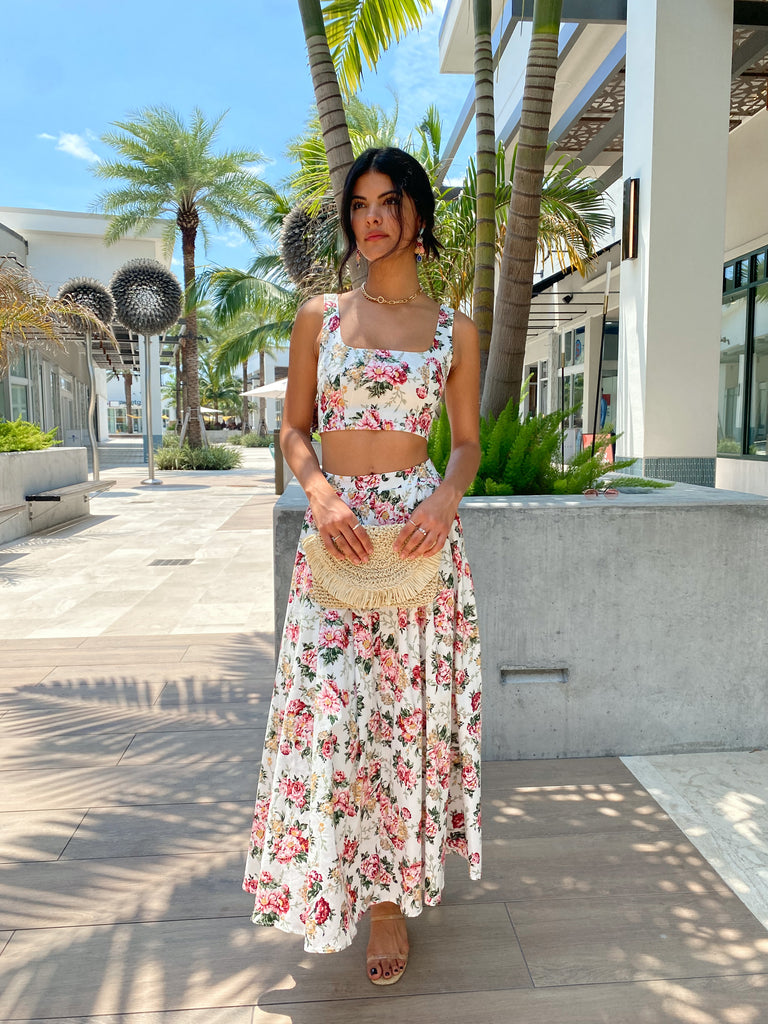 LOVE GALORE MAXI SKIRT SET