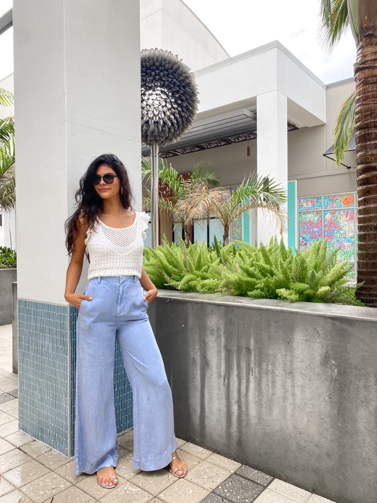 FABI CROCHET TOP