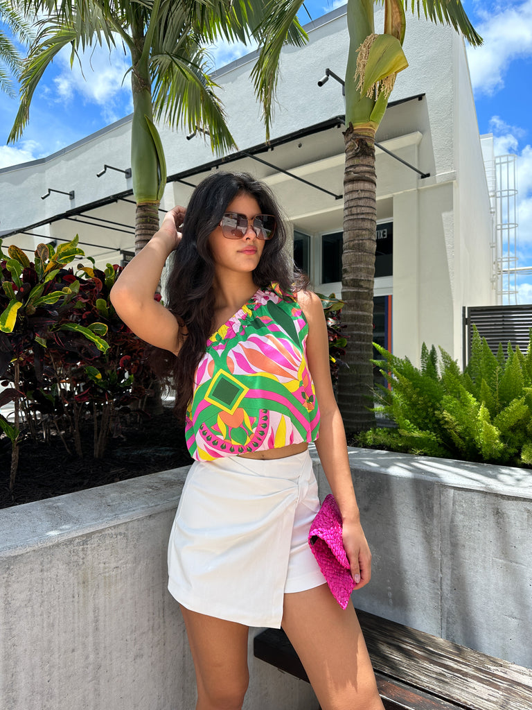 PANDORA ONE SHOULDER TOP