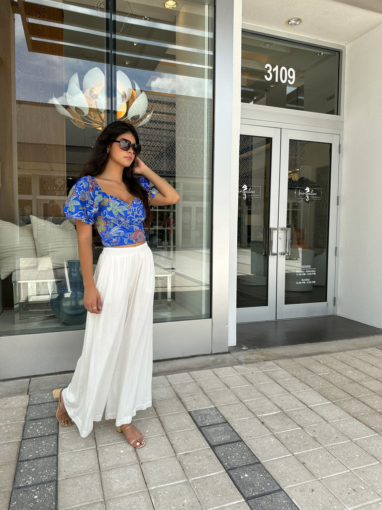 ANAIS PUFF SLEEVE TOP