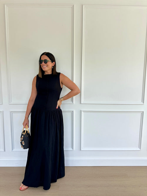 BLAIR DROP WAIST MAXI DRESS