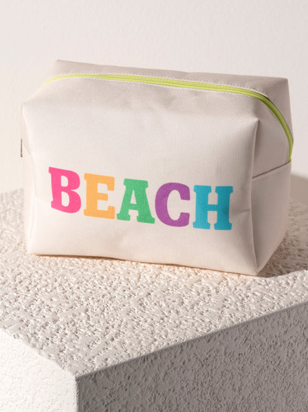 BEACH POOL ZIP POUCH