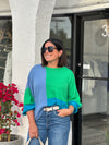 SULLIVAN COLOR BLOCK SWEATER