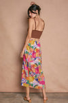 NAIA WRAP MIDI SKIRT