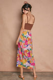 NAIA WRAP MIDI SKIRT