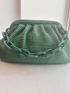 VANI GREEN CLUTCH