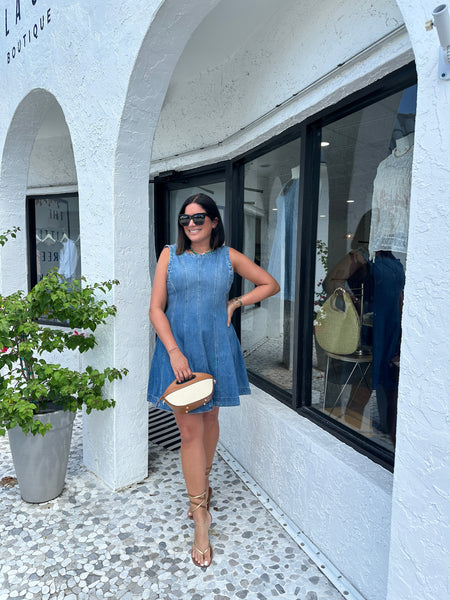 LORENA STRAPLESS MINI DRESS