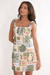 LANI BABYDOLL MINI DRESS