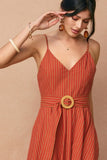 SUNSET LINEN MAXI