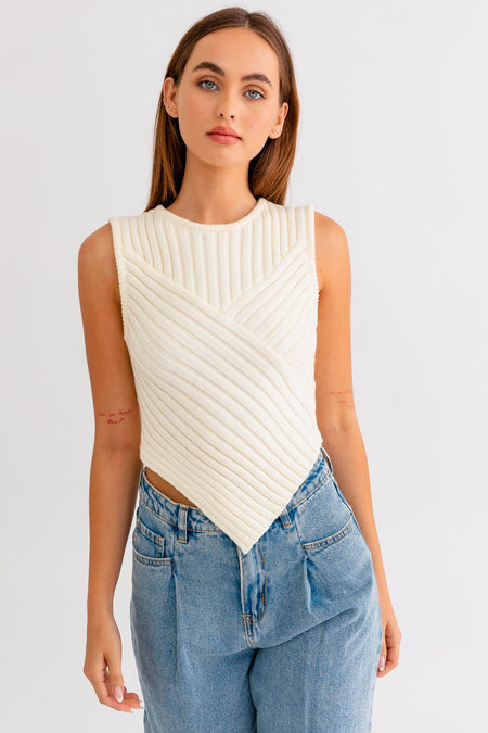 PAIGE STRAPLESS BUBBLE HEM TOP