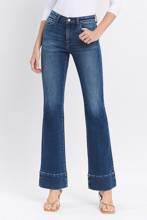 SKYLAR HIGH RISE BOOTCUT DENIM TROUSER