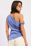 DESIREE ASYMMETRICALSHOULDER TUNIC TOP